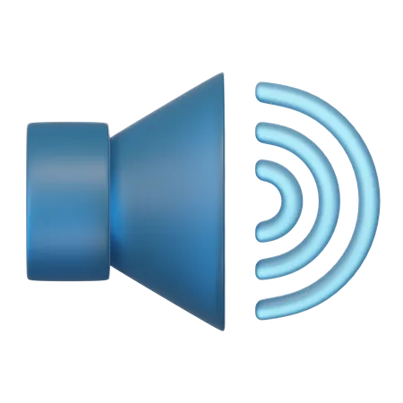 Volume  3D Icon