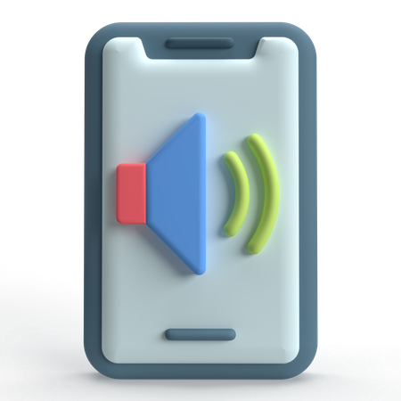 Volume móvel  3D Icon