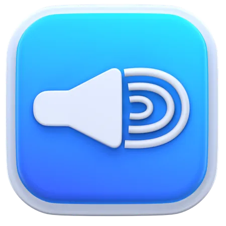 Plein volume  3D Icon