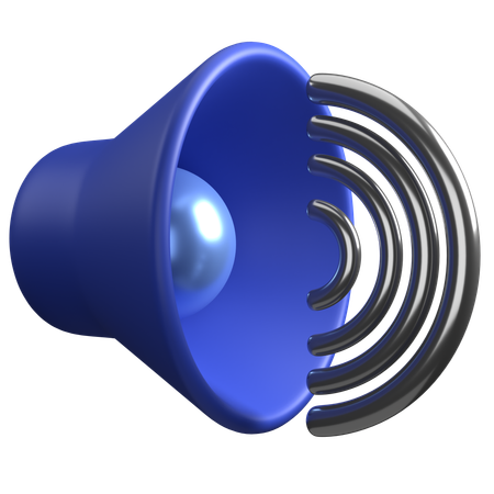 Volume total  3D Icon