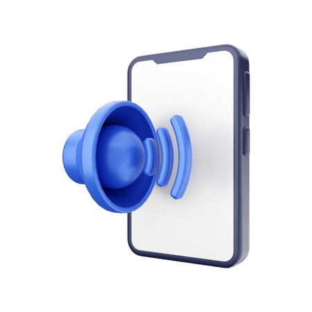 Volume Control  3D Icon