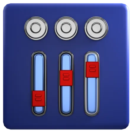 Volume Equalizer  3D Icon