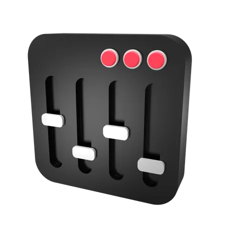 Volume Equalizer  3D Icon