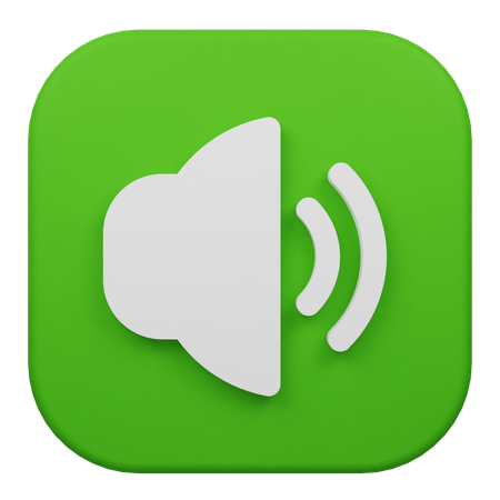 Volume Loud  3D Icon