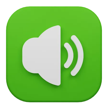 Volume Loud  3D Icon