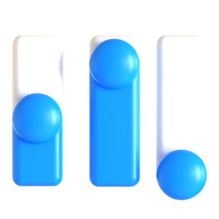 Volume Mixer  3D Icon