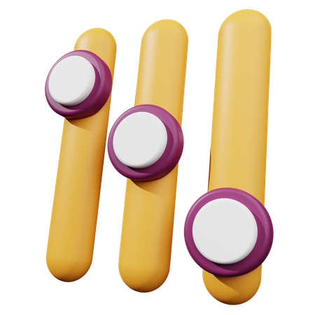 Mélangeur de volume  3D Icon