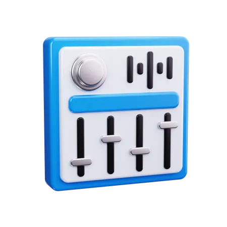 Volume Mixer  3D Icon