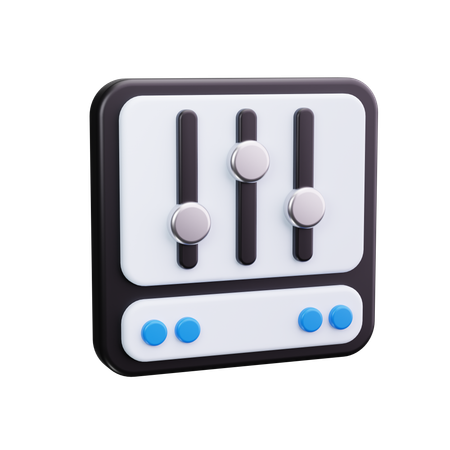 Volume Mixer  3D Icon