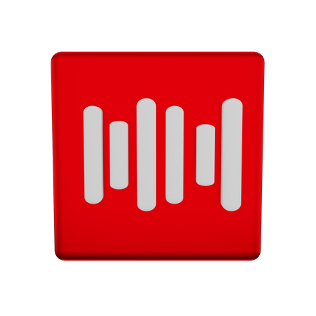 Volume sonore  3D Icon