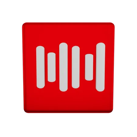 Volume sonore  3D Icon