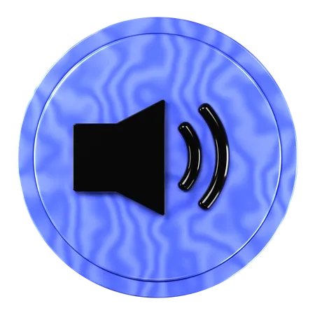 Volume Up  3D Icon
