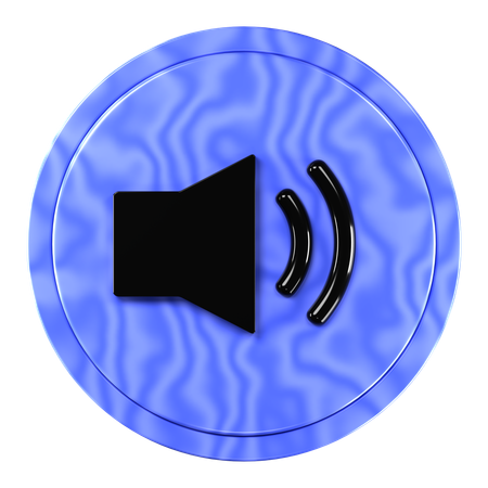 Volume Up  3D Icon