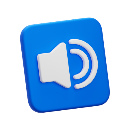 Volumen  3D Icon