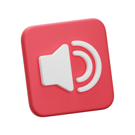 Volumen  3D Icon