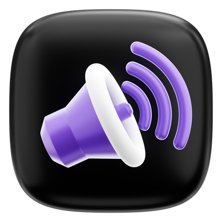 Volumen  3D Icon