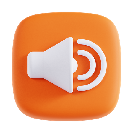 Volumen  3D Icon