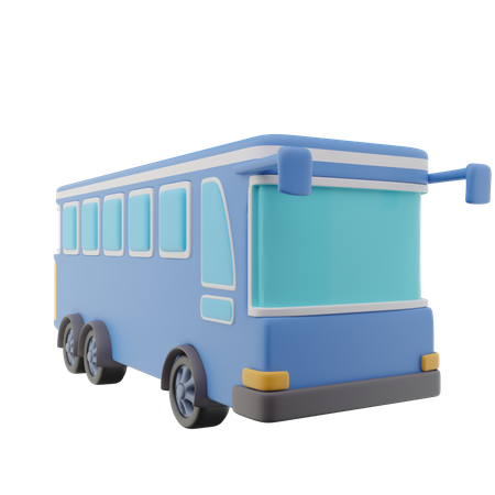 Volvo Bus 3D Icon