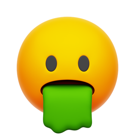 Vomir des emoji  3D Icon