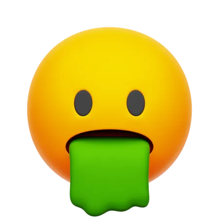 Vomir des emoji  3D Icon