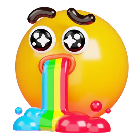 Vomir des emoji  3D Icon