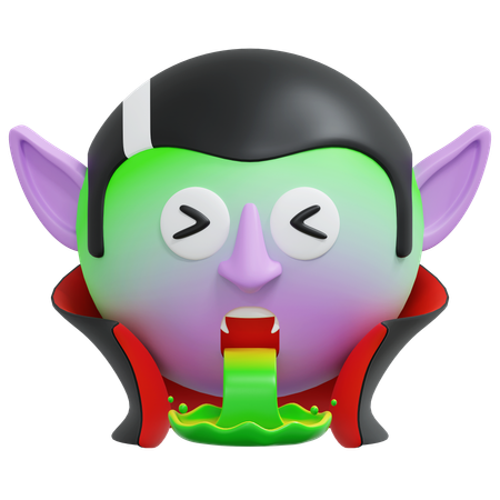 Vomir un vampire  3D Icon