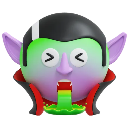 Vomir un vampire  3D Icon