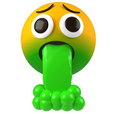 Vomissement  3D Icon