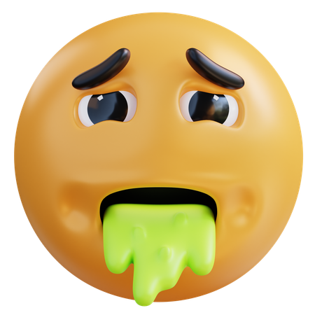 Vomit  3D Icon