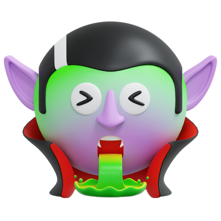 Vomit Vampire  3D Icon