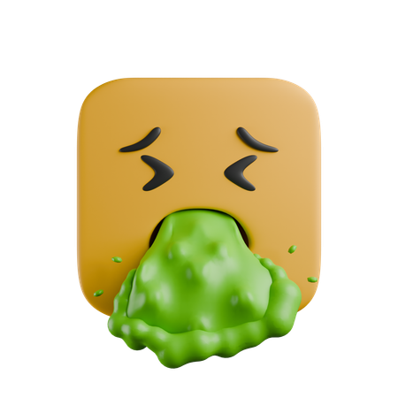 Vomitar  3D Icon