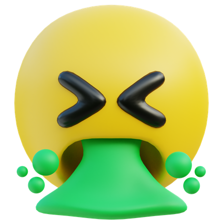 Emoji de vômito  3D Icon