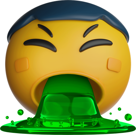 Emoji de vômito  3D Icon
