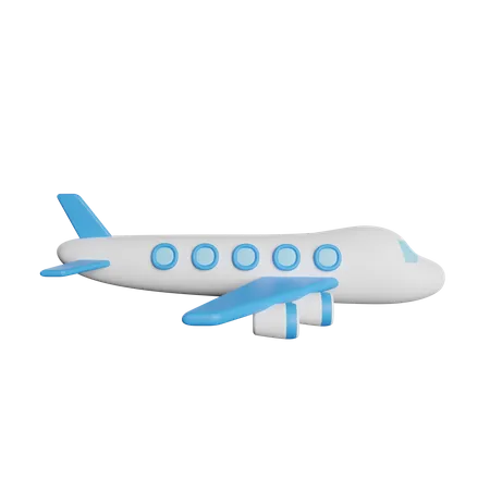 Transporte De Voo De Aviao 3D Icon