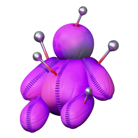 Voodoo Doll  3D Icon