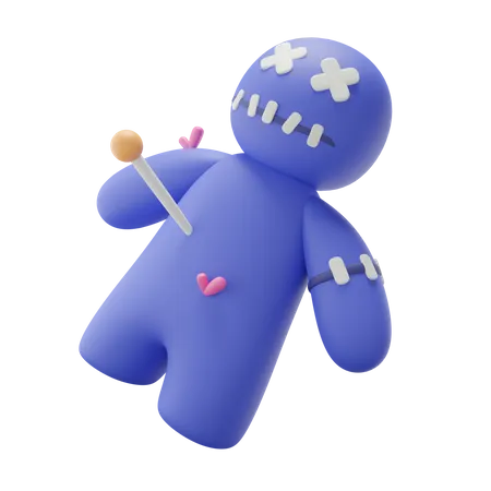 Voodoo Doll  3D Icon