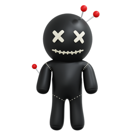 Voodoo Doll  3D Icon