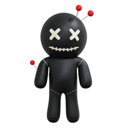 Voodoo Doll  3D Icon