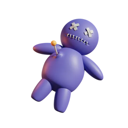 Voodoo Doll  3D Icon