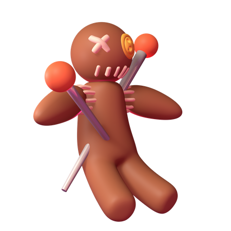 Voodoo Doll  3D Icon