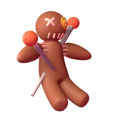 Voodoo Doll  3D Icon