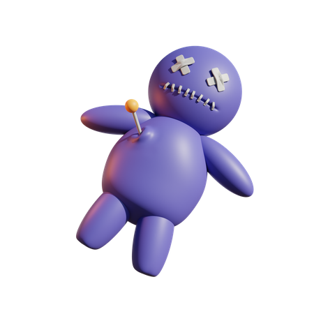 Voodoo Doll  3D Icon