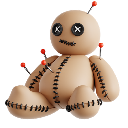 Voodoo-Puppe  3D Icon