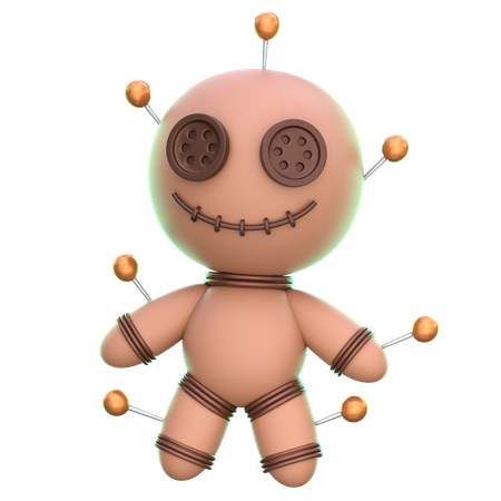 Voodoo-Puppe  3D Icon