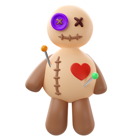 Voodoodoll  3D Icon