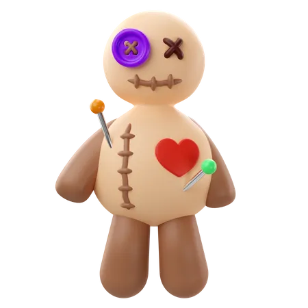 Voodoodoll  3D Icon