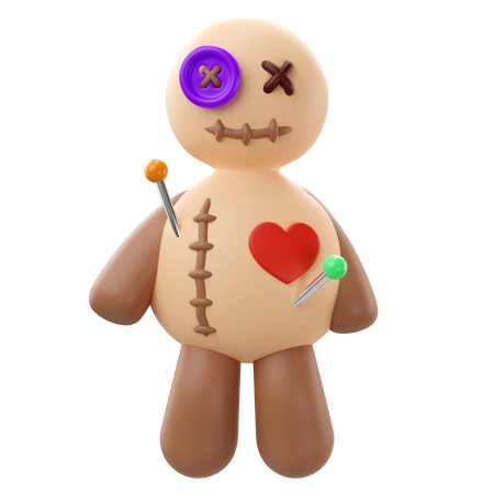 Voodoodoll  3D Icon