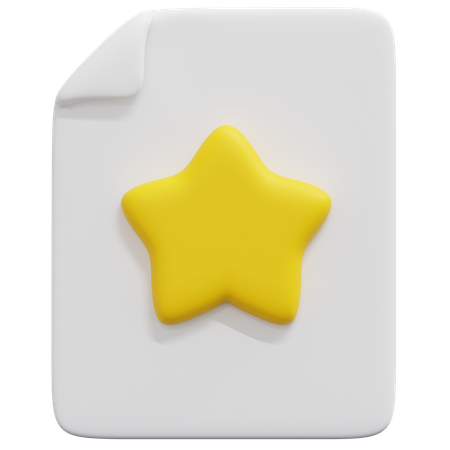 Ausgewählte Datei  3D Icon