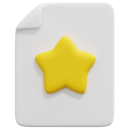 Ausgewählte Datei  3D Icon