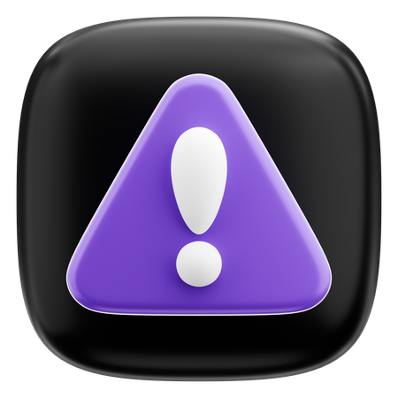 Vorsicht  3D Icon
